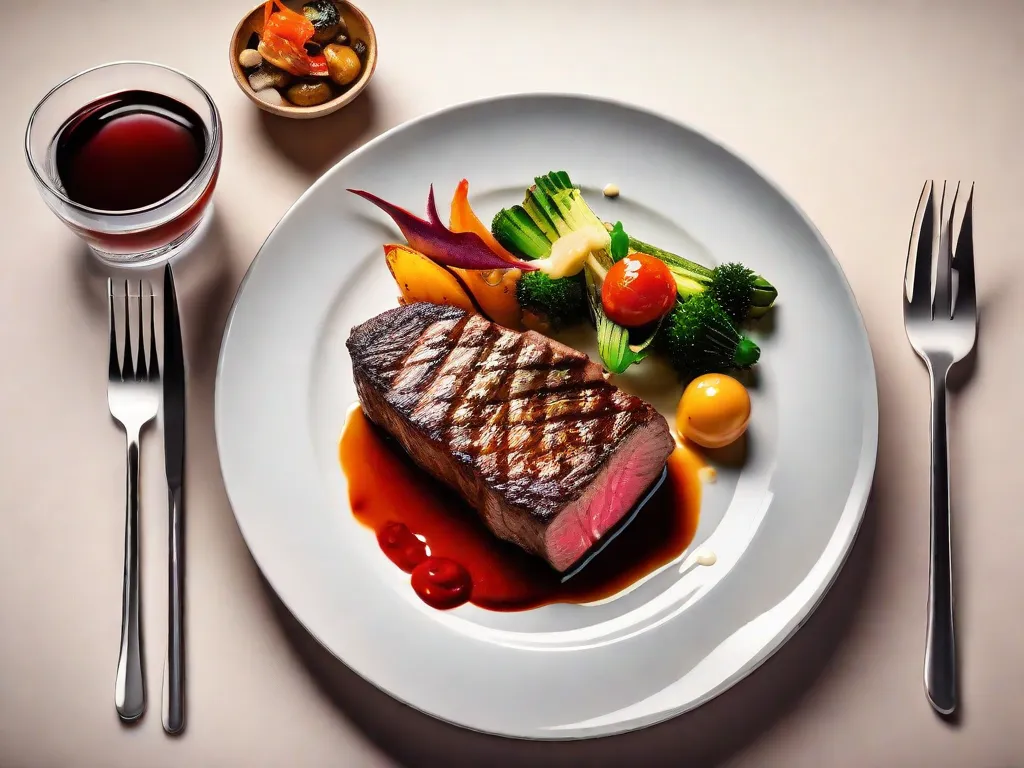 Descrição da imagem: Um close-up de um prato lindamente montado de dindin gourmet, uma sobremesa congelada brasileira. O dindin é decorado com frutas frescas, raspas de chocolate e um fio de calda de caramelo, mostrando de forma tentadora os sabores deliciosos e a apresentação que podem ser alcançados com as receitas e dicas de vendas compartilhadas no blog